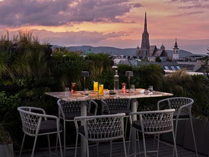 Hochzeit - Art der Location: Hotel - Wien - Atmosphere Rooftop Bar - The Ritz-Carlton, Vienna