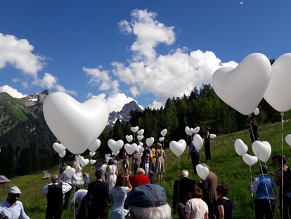 Hochzeit - Trauung im Freien - St. Gerold - Rufana Alp