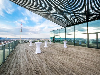 Hochzeit - barrierefreie Location - Wien - wolke21 im Saturn Tower