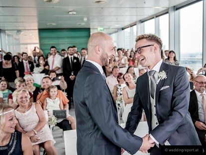 Hochzeit - Frühlingshochzeit - Wien - Feiern Sie Ihre Hochzeit in der Wolke 19 in Wien. / Sky Lobby, auch standesamtliche Zeremonien möglich!
foto © weddingreport.at - wolke19 im Ares Tower