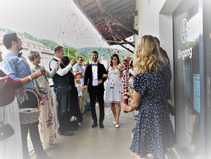 Hochzeit - Fotobox - Albstadt - Eingangsbereich - Gleis4 Albstadt
