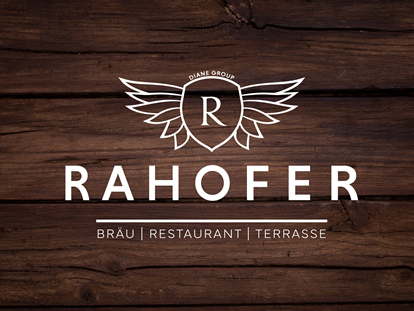 Hochzeit - Parkplatz: kostenlos - Hinterbrühl - Unser Logo - RAHOFER Bräu Restaurant