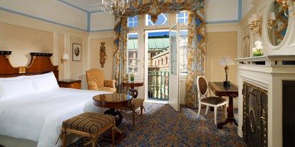 Hochzeit - Art der Location: ausgefallene Location - Wien - Unsere traditionellen Deluxe-Zimmer - Hotel Bristol Vienna