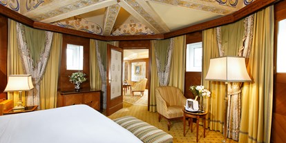 Hochzeit - Parkplatz: kostenpflichtig - Wien - Penthouse-Suite Schlafzimmer - Eine unsere beliebtesten Honeymoon Suiten - Hotel Bristol Vienna