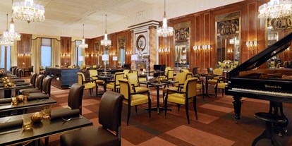 Hochzeit - Kinderbetreuung - Wien - Speisen wir auf der Titanic - Unser Restaurant die "Bristol Lounge" wurde dem "grill room" der Titanic nachempfunden. - Hotel Bristol Vienna
