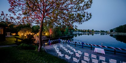Hochzeit - Umgebung: am See - Wien - Abendstimmung an der Alten Donau der La Creperie.
Foto © weddingreport.at - La Creperie