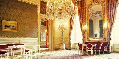 Hochzeit - Art der Location: Schloss - Wien - Feiern Sie Ihre Hochzeit im Grünen Salon des Palais Pallavicini. - Palais Pallavicini