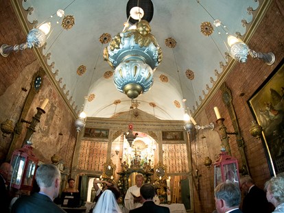 Hochzeit - interne Bewirtung - Die Schlosskapelle Maria Loretto, für max. 60 Personen Platz. - Schloss Maria Loretto am Wörthersee