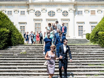 Hochzeit - Trauung im Freien - Halbturn - Feiern Sie Ihre Hochzeit im Schloss Halbturn im Burgenland.
Foto © weddingreport.at - Schloss Halbturn - Restaurant Knappenstöckl
