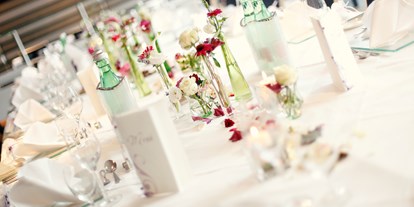 Hochzeit - Geeignet für: Hochzeit - Rothenthurn - Hochzeitstafel im Como - voco Villach