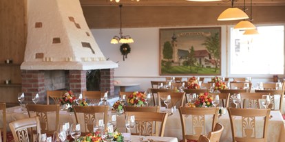 Hochzeit - Art der Location: im Freien - Waging am See - Panoramarestaurant mit offenem Kamin - Gasthaus Ulrichshögl