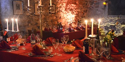 Hochzeit - Art der Location: Restaurant - Amtzell - Die 1000 jährige Gewölbe der Burg ... - Schloss Waldburg
