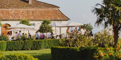 Hochzeit - Art der Location: Restaurant - Friedrichshafen - Die Terrasse des Neues Schloss Meersburg. - Neues Schloss Meersburg