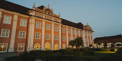 Hochzeit - Umgebung: am See - Region Bodensee - Abendstimmung im Neuen Schloss Meersburg. - Neues Schloss Meersburg