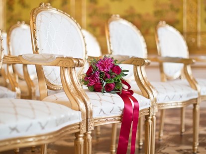 Hochzeit - externes Catering - Gelber Salon - Palais Coburg Residenz