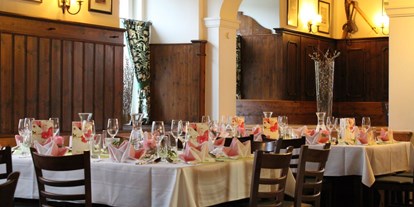 Hochzeit - Art der Location: Gasthaus - Ainring - Unsere Paracelsusstube ist für Feierlichkeiten im kleinen Rahmen geeignet - Stiegl-Brauwelt