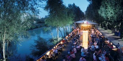 Hochzeit - Umgebung: am Fluss - Zwentendorf an der Donau - summerstage Pavillon