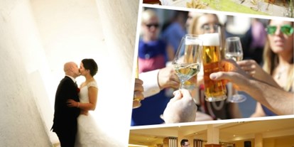 Hochzeit - interne Bewirtung - Hallstatt - Collage Hochzeit im Hotel Post in Radstadt - Hotel Post Walter 