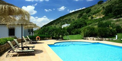 Hochzeit - Parkplatz: kostenlos - Antequera, Andalucia, Spain - Pool - Outdoor  - Hotel Fuente del Sol 