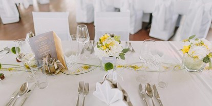 Hochzeit - Umgebung: am See - Margarethen am Moos - Festsaal des Seerestaurant Katamaran. - Seerestaurant Katamaran