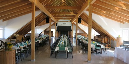 Hochzeit - externes Catering - Feldkirchen an der Donau - der Saal - Festsaal Doppelgraben