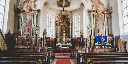 Hochzeit - Umgebung: am Land - Inzigkofen - Kirche - Schloss Grüningen