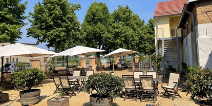 Hochzeit - Parkplatz: nicht vorhanden - Werder (Havel) - Außengelände ca. 2.000 m² (500 PAX) - Lendelhaus & Historische Saftfabrik
