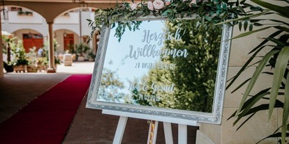 Hochzeit - Art der Location: Eventlocation - Herzlich Willkommen im Weinschloss - Weinschloss Thaller