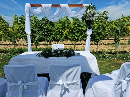 Hochzeit - Geeignet für: Seminare und Meetings - standesamtliche od freie Trauung/Festwiese - W4 - Wein l Genuss l Kultur