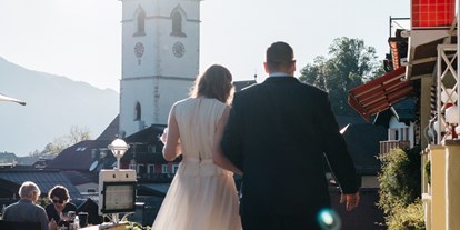 Hochzeit - Geeignet für: Hochzeit - Oberösterreich - Die Kirche - immer im Blick von unserer Location und nur 4 Gehminuten entfernt - Paul der Wirt, St. Wolfgang