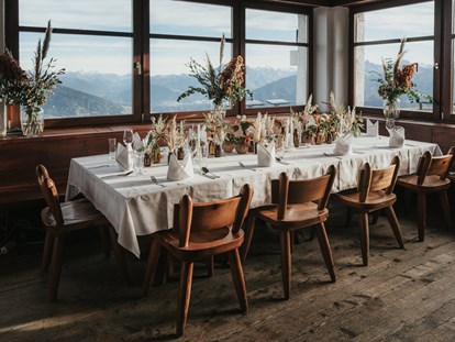 Hochzeit - Geeignet für: Vernissage oder Empfang - Tirol - Nordkette / Restaurant Seegrube
