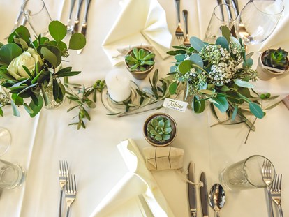 Hochzeit - Art der Location: Restaurant - Details und Dekoration kann individuell vorgenommen werden. - Lizum 1600 - Ihre Hochzeitslocation