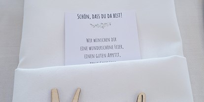 Hochzeit - barrierefreie Location - Gansbach - WEINGUT & WEINBLICK Grafinger