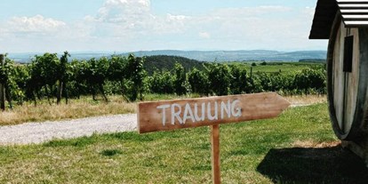 Hochzeit - Umgebung: in Weingärten - WEINGUT & WEINBLICK Grafinger