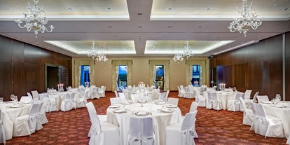 Hochzeit - Personenanzahl - Deutsch-Haslau - Maria Theresia Ballroom - Grand Hotel River Park, a Luxury Collection by Marriott