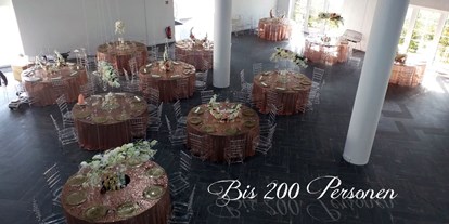 Hochzeit - Frühlingshochzeit - Kehl - Bis 200 Personen bei Bankett-Rundtischen. - EVENTHAUS75
