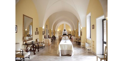 Hochzeit - externes Catering - Italien - Großer Saal, andere Bestuhlung ist möglich. - Retreat Palazzo