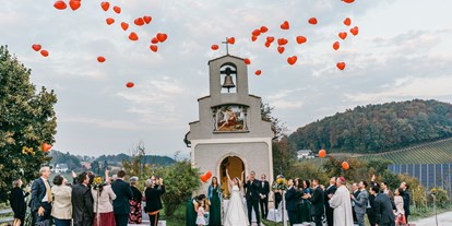 Hochzeit - Weinkeller - Stainz - Auch eine kleine Kapelle steht euch für eine Trauung im Freien am Hirschmugl am Seggauberg zur Verfügung. - Hirschmugl - Domaene am Seggauberg