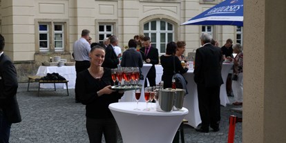 Hochzeit - Garten - Dresden - Heiraten auf Schloss Sonnenstein | Schloßcafé Pirna
