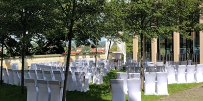 Hochzeit - Art der Location: Burg - Heiraten auf Schloss Sonnenstein | Schloßcafé Pirna