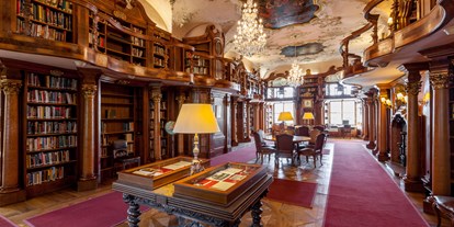 Hochzeit - Umgebung: am See - Hallwang (Hallwang) - Max Reinhardt Bibliothek - Hotel Schloss Leopoldskron