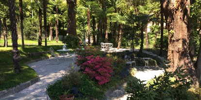 Hochzeit - externes Catering - Italien - Der italienische Garten der Villa Piceni. - Villa Piceni