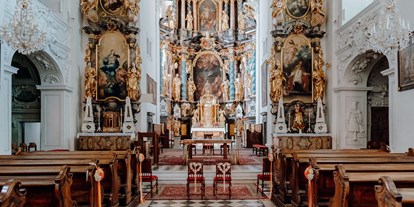 Hochzeit - Weinkeller - Gamlitz - Die nahegelegende Kirche eignet sich perfekt für eine kirchliche Trauung. - Schloss Stainz