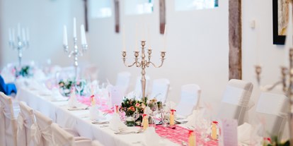 Hochzeit - Geeignet für: Geburtstagsfeier - Jenig - Der Anna-Neumann-Saal bietet Platz für bis zu 90 Hochzeitsgäste. - Schloss Wasserleonburg