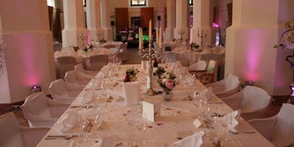 Hochzeit - interne Bewirtung - Lenzing (Lenzing) - Säulenhalle - Schlosshotel Mondsee