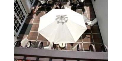 Hochzeit - Klimaanlage - Köln - Terrasse
Exklusiv für alle Feiern, die im Bankettsaal "Holunder-Kastanie" stattfinden.  - Hotel „Schloss Friedestrom“