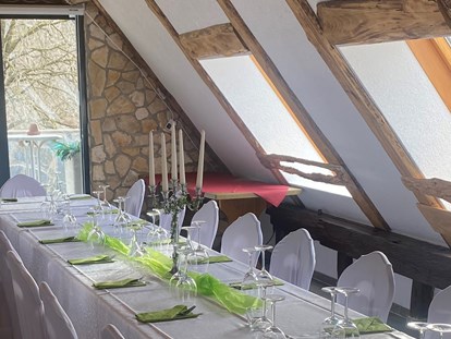 Hochzeit - Hochzeitsessen: À la carte - Schloss Lounge  - Schlosscafe Location & Konditorei / Restaurant