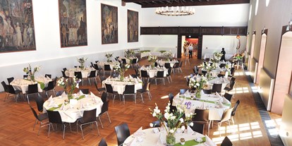 Hochzeit - Art der Location: ausgefallene Location - Deidesheim - Der historische Festsaal im Hohenstaufensaal. - Hohenstaufensaal