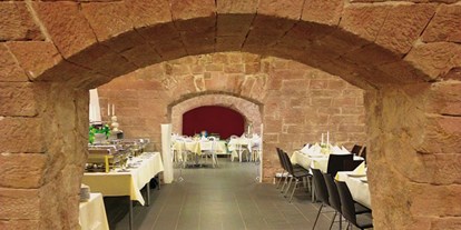 Hochzeit - Art der Location: ausgefallene Location - Deidesheim - Der Gewölbekeller im Hohenstaufensaal. - Hohenstaufensaal