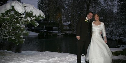 Hochzeit - Parkplatz: kostenlos - Region Schwaben - Hochzeit im Winter - Hotel und Restaurant Lochmühle